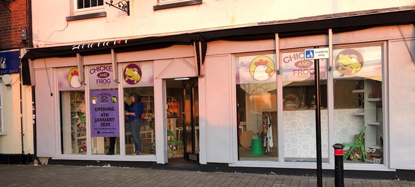 Chicken and Frog Bookshop