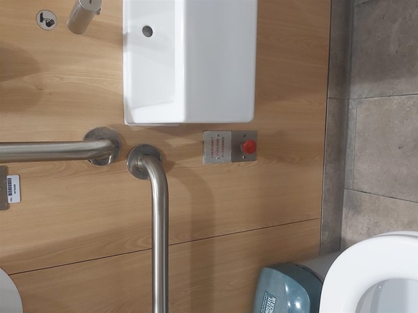 Image of an accessible toilet