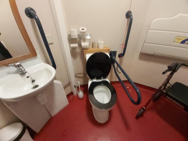 Image of an accessible toilet