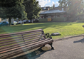 Image of bench in the gardens