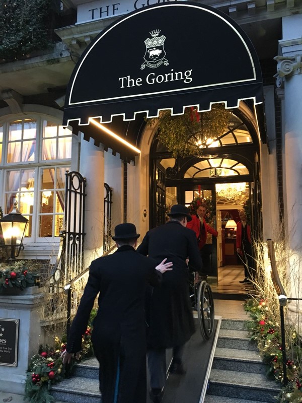 Ramp at The Goring Hotel