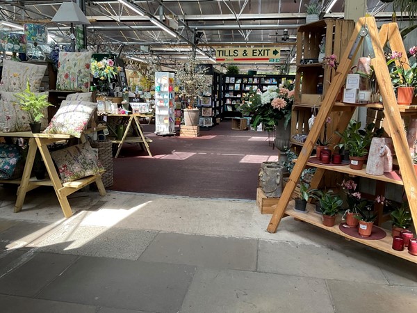 Picture of the inside of the deli in the garden centre