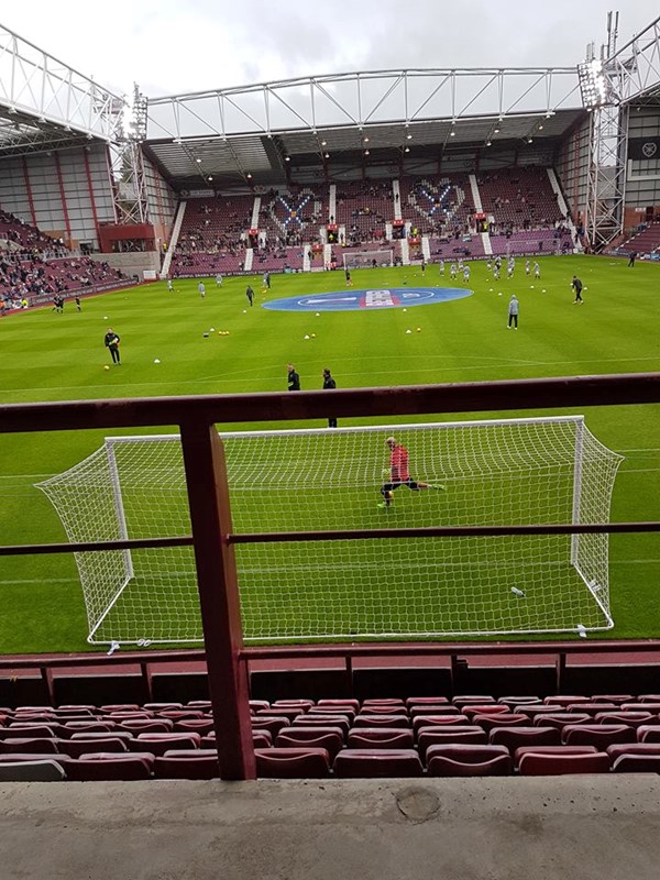 View from out seats