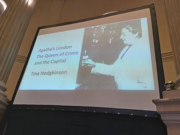 Slide of Agatha Christie