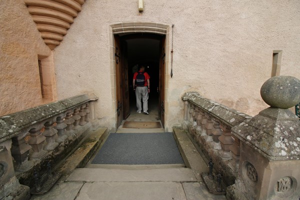 Brodie Castle main entrance