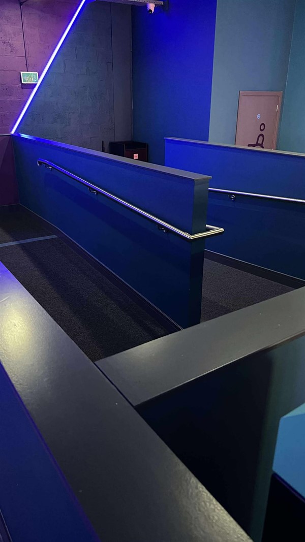 Image of a ramped area