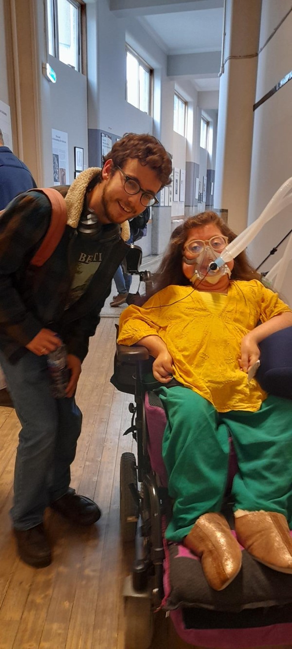 Powerchair user