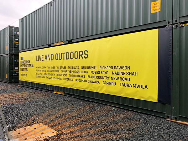 Live and outdoors sign