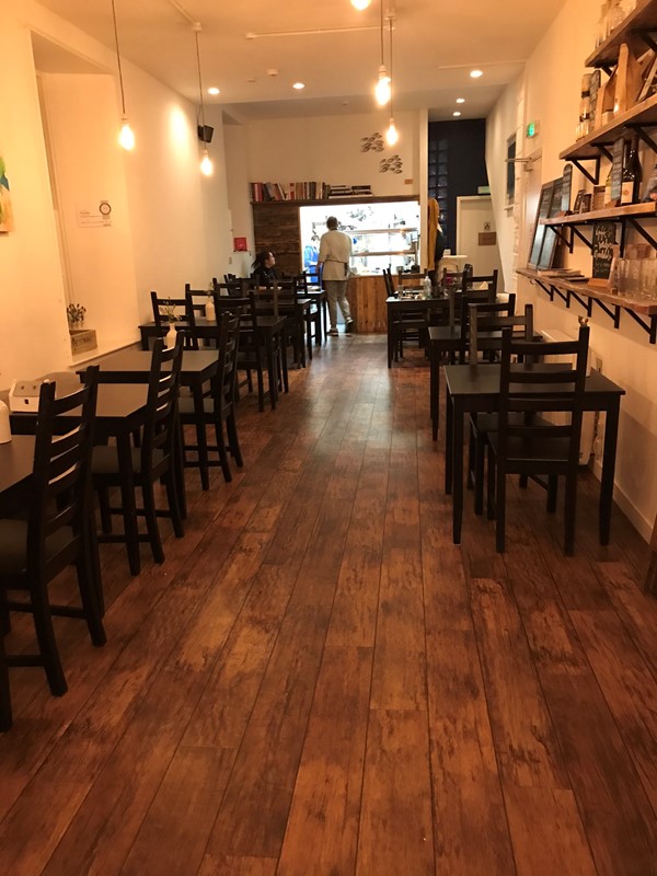 Layout of the restaurant