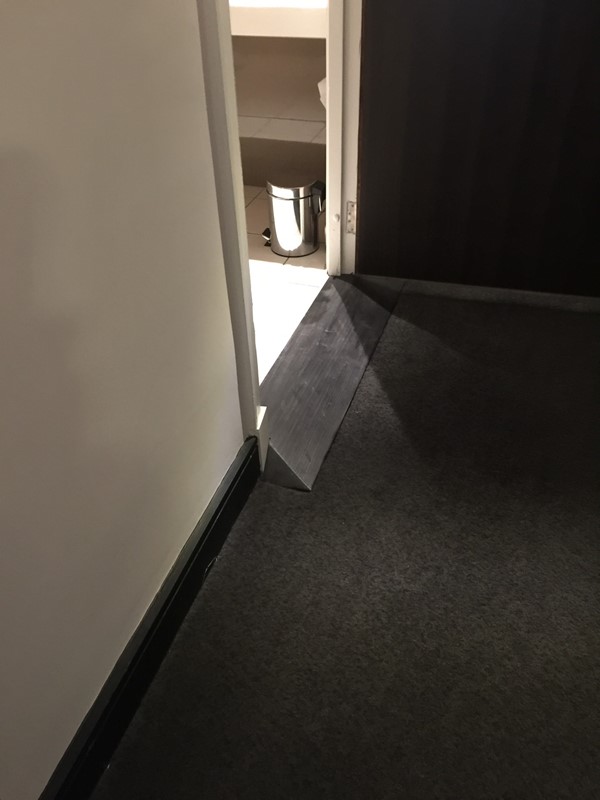 An accessible bedroom