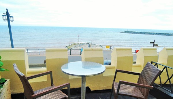 Photo of the balcony.