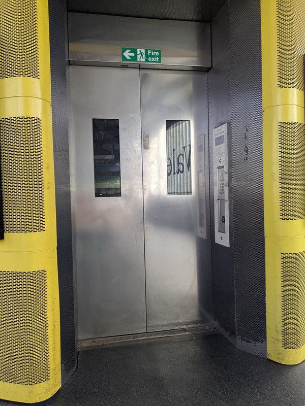 Image of doors to lift