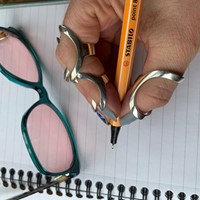 Ring splints for hypermobility and tinted lenses for visual stress