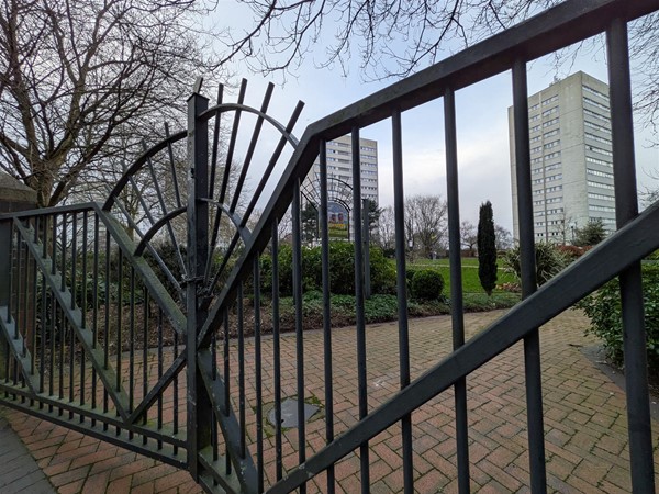 Image of a gate at the park