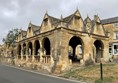 Historical notes about the town, including the MARKET HALL