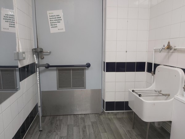 Image of an accessible toilet