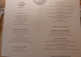 Picture of a menu