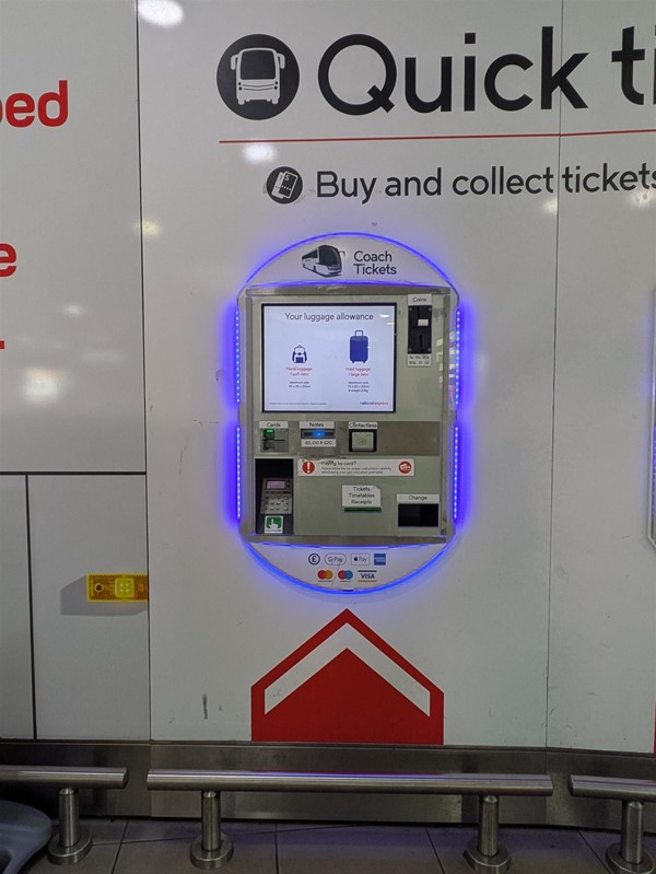 Image of ticket machines