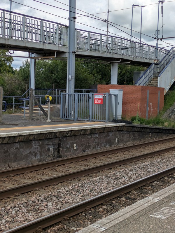 Image of tracks and ramp access