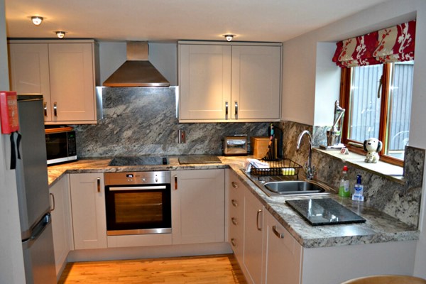 Kitchen in Elm cottage.