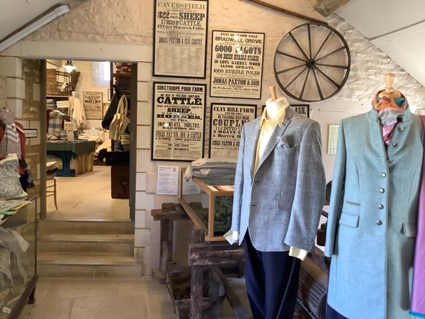 Inside shop