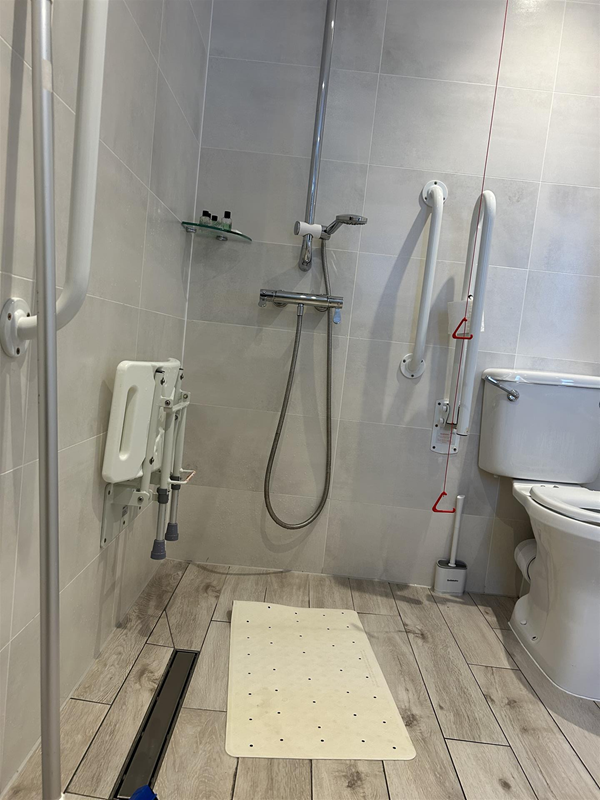 Image of an accessible toilet.