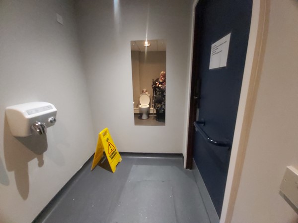 Image of an accessible toilet