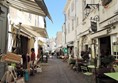 One of the shopping streets