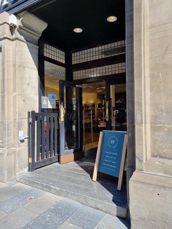 Wide entrance