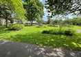 The upper section of the park and the lawns