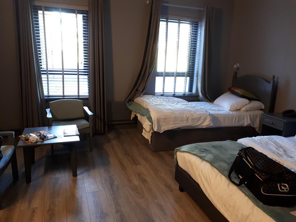 Twin spacious bedroom