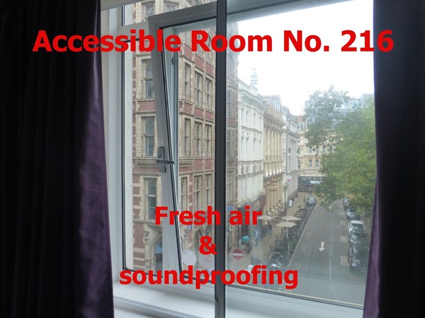 Accessible Room No. 216