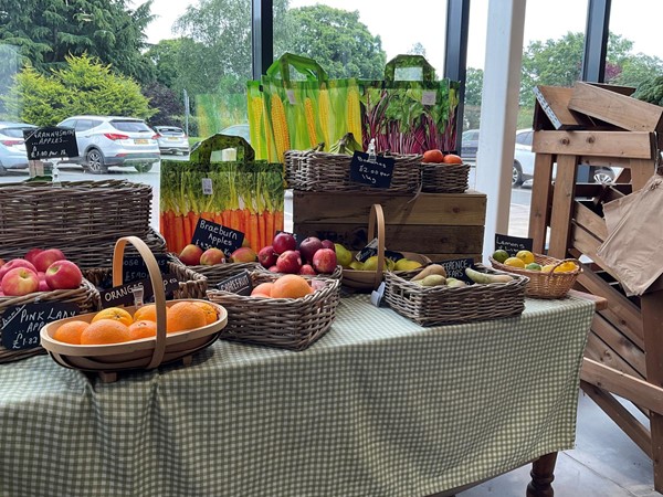 Picture of the garden centre shop
