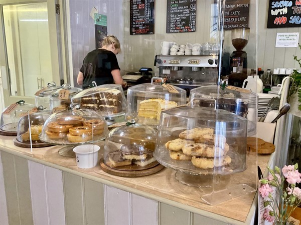 Image of cakes on a counter