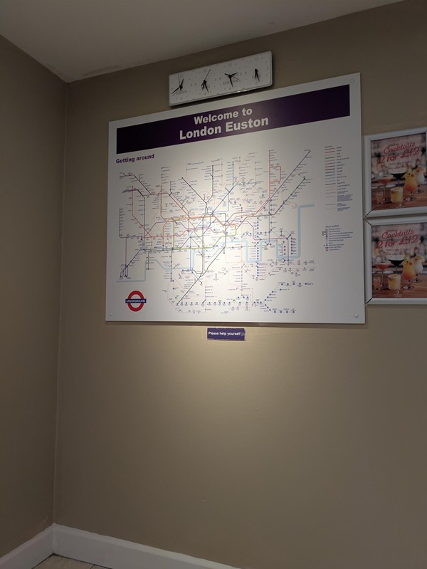 Image of a tube map