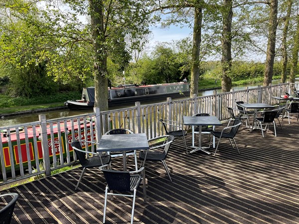 Outdoor seating area