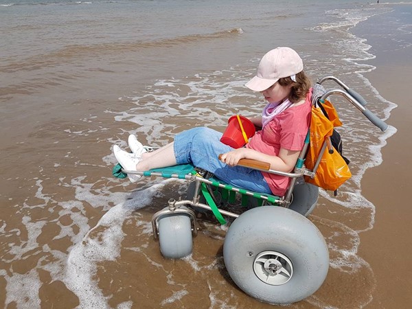 Picture of Rhyl Beach Wheelchair