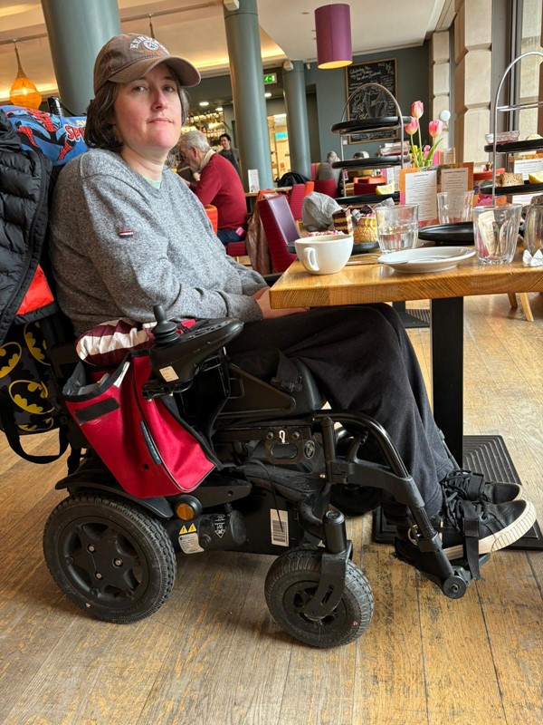 Powerchair user