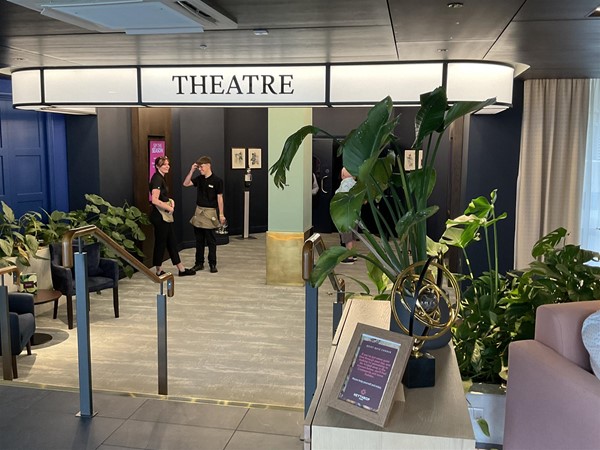 Image of a theatre door