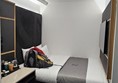 This is the total room space. The wetroom is to the right.