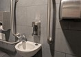 Image of accessible toilet sink