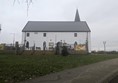 Image of stairs at the side of the Norwegian Church Arts Centre