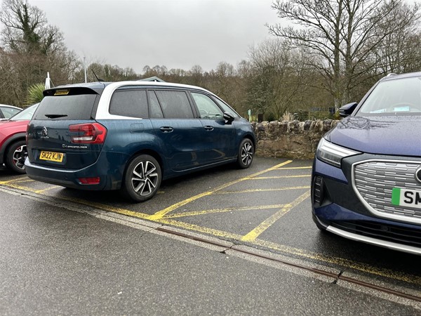 Plenty of room at the accessible parking bays.