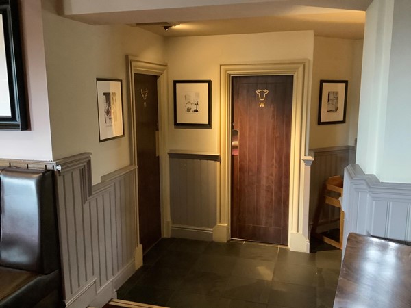 Picture of toilet doors