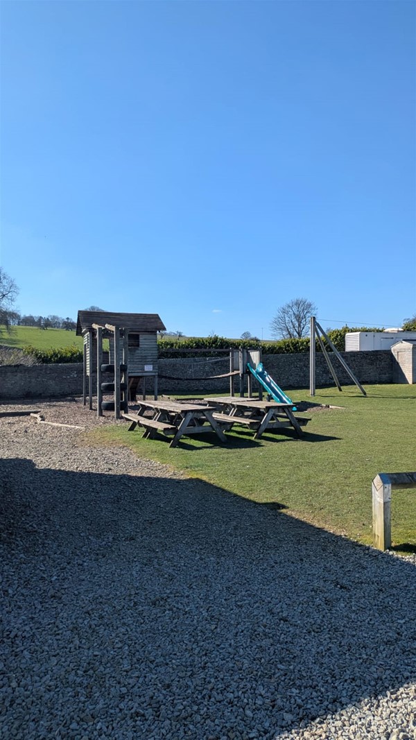Outside play area.