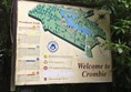 Image of the map showing the pathways of Crombie.