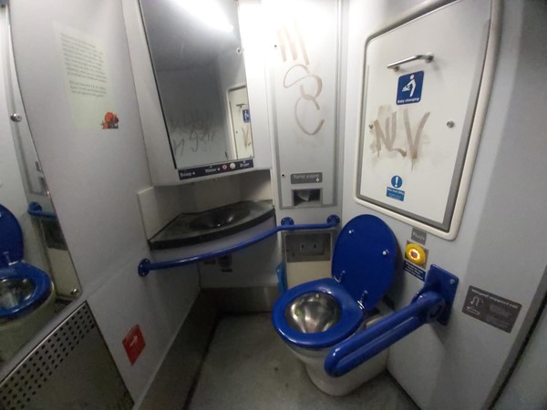 Train toilet