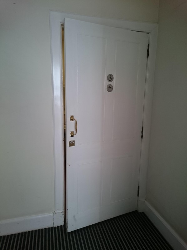 Picture of The Queen's Gallery, Palace of Holyrood - Accessible Toilet Door