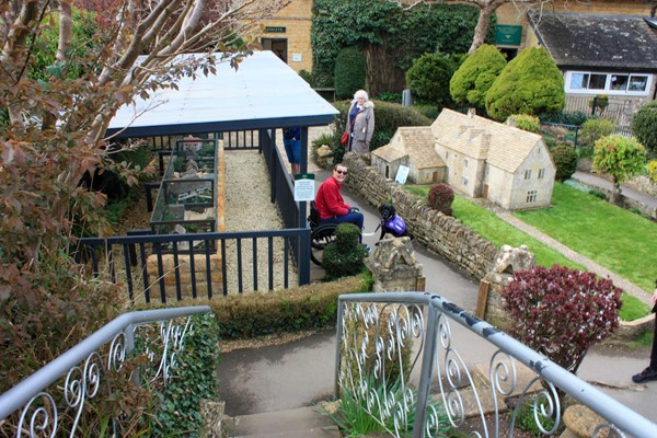 Wheelchair area - photo taken from the viewing platform.