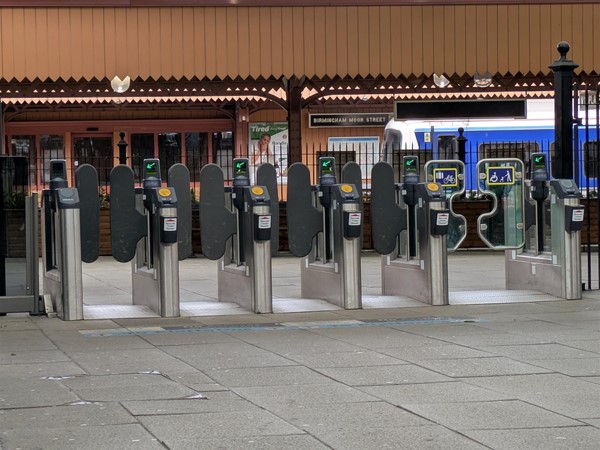 Image of ticket gates